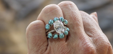 Add Some Turquoise To Your Diamond!